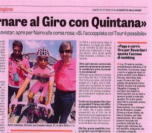 articolo La Gazzetta dello Sport